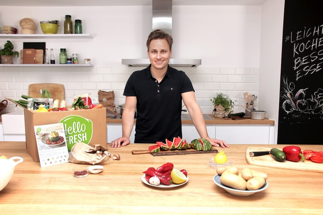Hellofresh Probierbox Küche im Bild
